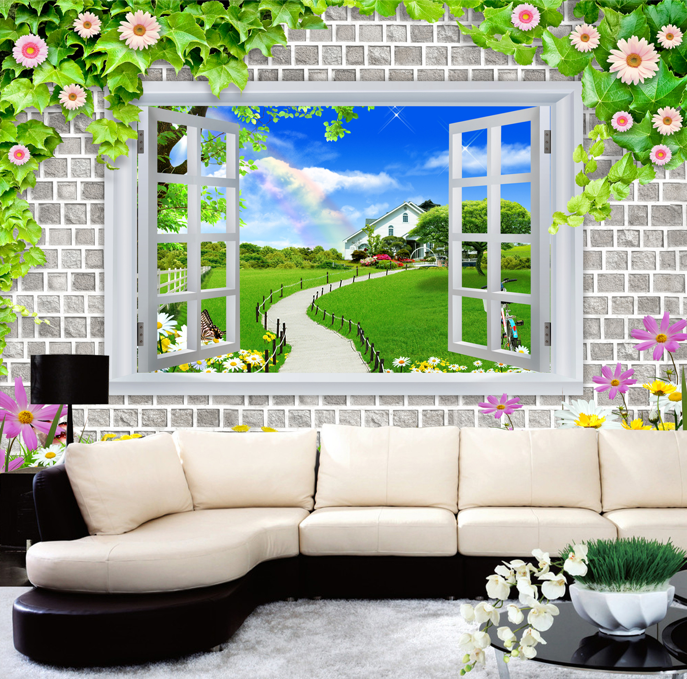 背景墻打印機(jī)打印效果