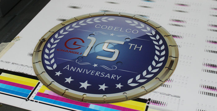 uv打印機(jī)打印金屬鋸片