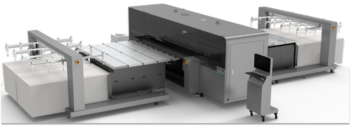 漢拓KT板全自動UV打印機 漢拓KT板全自動UV打印機